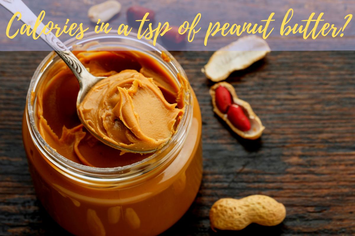 how many calories in a tsp of peanut butter