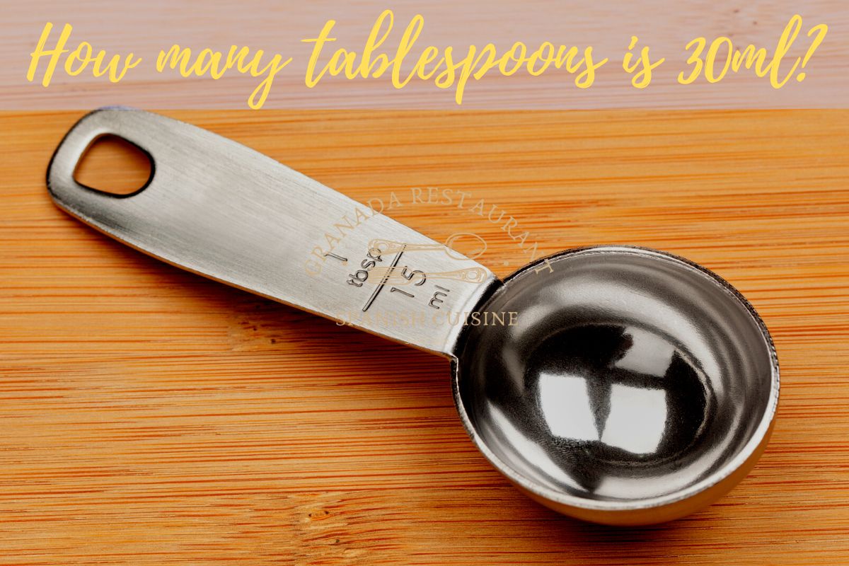 how many tablespoons is 30ml